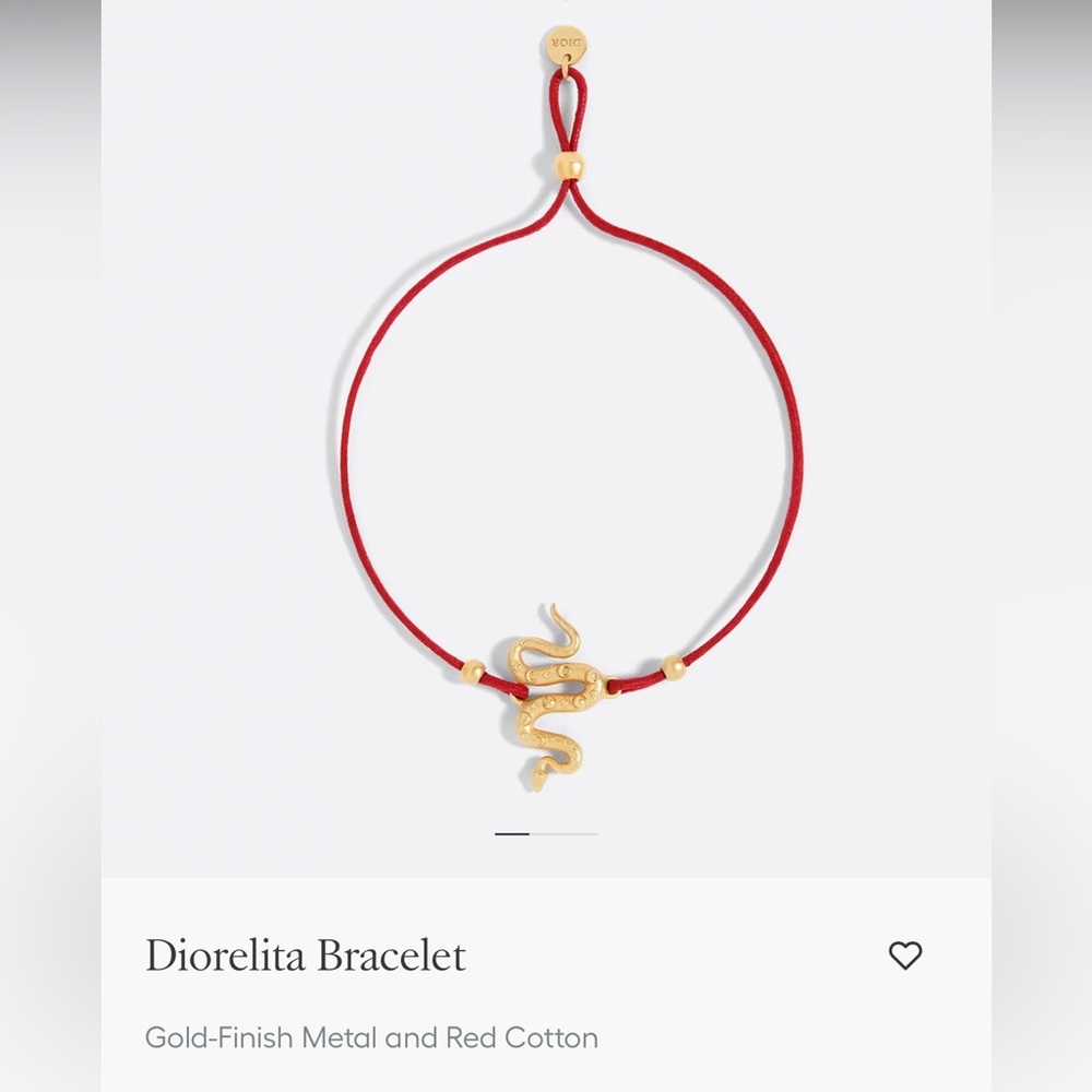 Dior Diorelita Year of the Snake Bracelet
